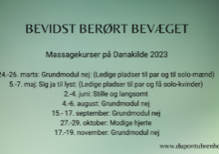 Bevidst Berørt Bevæget